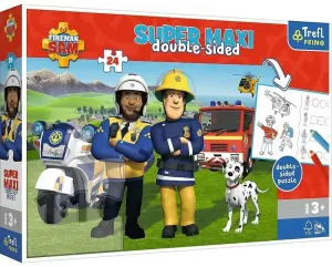 TREFL - Puzzle 24 SUPER MAXI - Užitočný tím požiarnika Sama / Prism A&D Fireman Sam