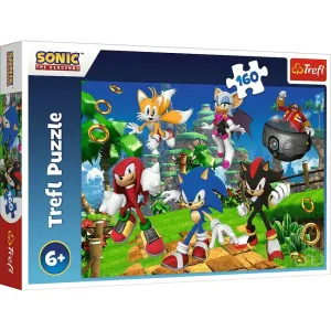 TREFL - Puzzle Sonic a priatelia/Sonic The Hedgehog 160 dielikov