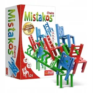 Trefl spoločenská hra Mistakos stoličky