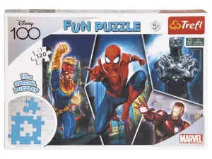 Trefl FUN Puzzle, 120 dielikov (Disney Avengers)