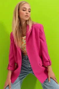Trend Alaçatı Stili Blazer - Pink - Regular fit