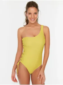 Trendyol Jednodielne plavky Žltá #668621