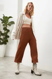 Trendyol Brown Wideleg Woven Trousers #4842612