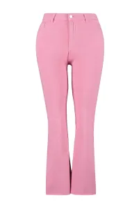 Trendyol Curve Pink Cutaway Španielske džínsové džínsy #5872280