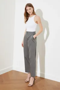 Trendyol Pants - Gray - Straight #4945999