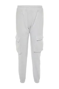 Trendyol Sweatpants - White - Cargo #757467