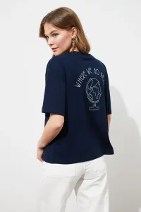 Dámske tričko Trendyol Embroidered #4745458