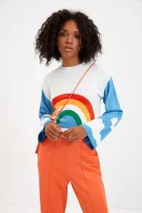 Dámsky sveter Trendyol Rainbow