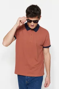 Pánske tričko s golierom Trendyol Basic #5309144