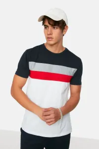Pánske tričko Trendyol Striped #4359348