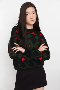 Trendyol Black Jacquard Knitwear Sweater #4594335