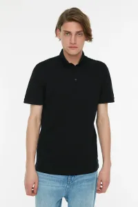Trendyol Polo T-shirt - Black - Regular fit #734518