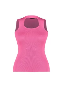 Trendyol Curve Plus Size Blouse - Pink - Fitted #5897084