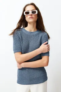 Trendyol Indigo Basic Knitwear Sweater #9572049