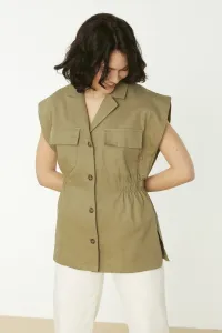 Trendyol Mink Buttoned Vest