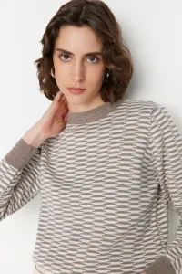 Trendyol Sweater - Brown - Regular fit #4364525