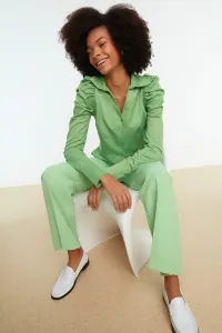 Trendyol Shirt - Green - Fitted #4405605