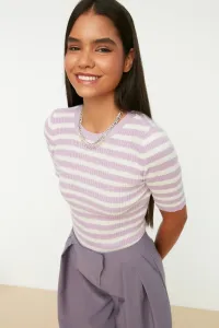 Trendyol Multicolored Basic Striped Knitwear Sweater #4405418