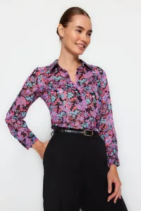 Trendyol Multi Color Floral Pattern Woven Shirt #8362545