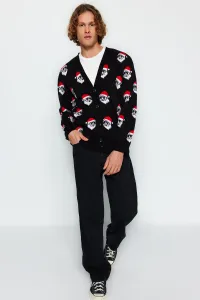 Trendyol Multicolored Men's Regular Fit Christmas Knitwear Sweater #8236835