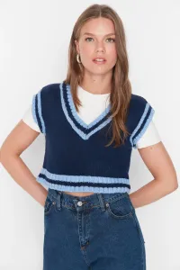 Trendyol Sweater Vest - Navy blue - Regular fit #2822731