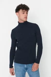 Trendyol Sweater - Dark blue - Fitted #740968
