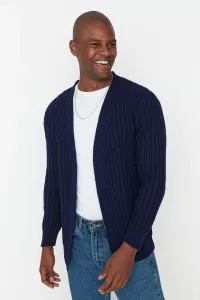 Trendyol Navy Blue Men's Regular Fit Cardigan #4789072