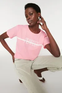 Trendyol T-Shirt - Pink - Regular fit #737048
