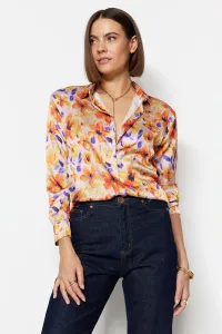 Trendyol Multicolored Woven Satin Shirt