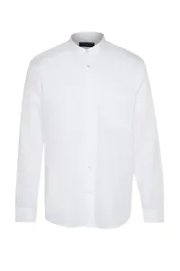 Trendyol Limited Edition Men's White Regular Fit Big Collar Shirt #7572231