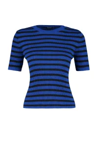 Trendyol Saks Basic Striped Knitwear Sweater #6791047