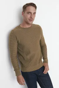 Trendyol Sweater - Brown - Slim fit