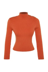 Trendyol oranžová prémiová niť / pleteninový sveter so špeciálnou niťou #6994422