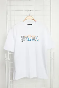 Trendyol T-Shirt - White - Relaxed fit #5247587