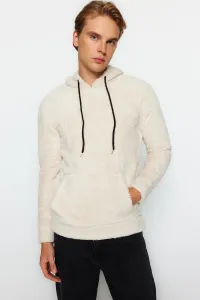 Trendyol Mink Hooded Kangaroo Pocket Long Sleeve New Sweatshirt #4405992