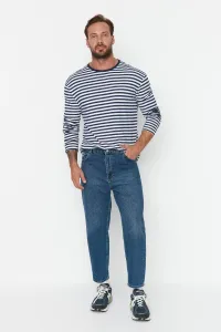 Trendyol Blue Men's Loose Fit Jeans Denim Pants