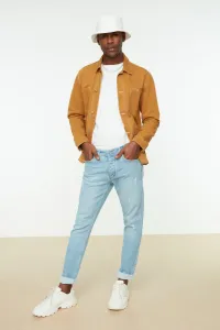 Trendyol Blue Men's Slim Fit Flexible Fabric Jeans Denim Pants TMMNSS22JE0104
