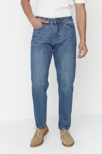 Trendyol Men's Blue Essential Fit Jeans