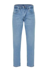 Trendyol Men's Blue Essential Fit Jeans Denim Trousers #9299289