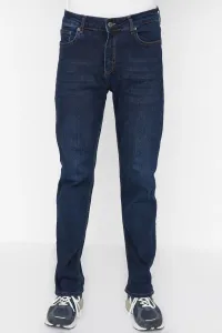 Trendyol Navy Blue Men's Flexible Fabric Regular Fit Jeans Jeans