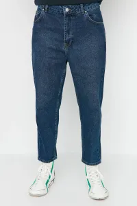 Trendyol Navy Blue Men's Loose Fit Jeans