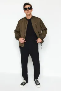 Trendyol Limited Edition Men's Black Regular/Normal Cut Basic Sweatpants