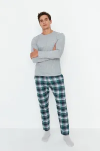 Pánske pyžamo Trendyol TMNAW23PT00128/Gray melange #4544919