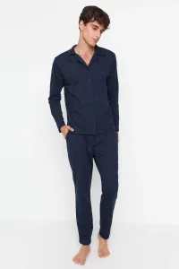 Trendyol Men's Navy Blue Knitted Pajamas Set #4973816