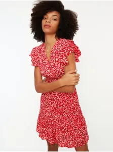 Voľnočasové šaty pre ženy Trendyol - červená #4622443