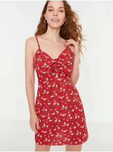Šaty na denné nosenie pre ženy Trendyol - červená #670623