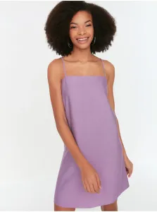 Voľnočasové šaty pre ženy Trendyol - svetlofialová #670593