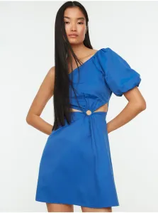 Voľnočasové šaty pre ženy Trendyol - modrá #670598