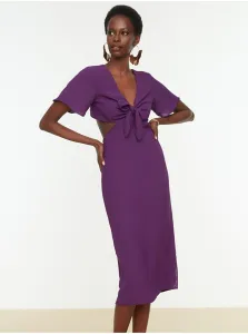 Letné a plážové šaty pre ženy Trendyol - fialová #670564