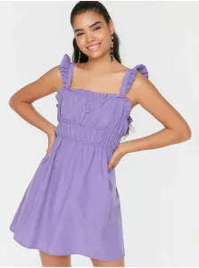 Fialové letné šaty Trendyol #670434